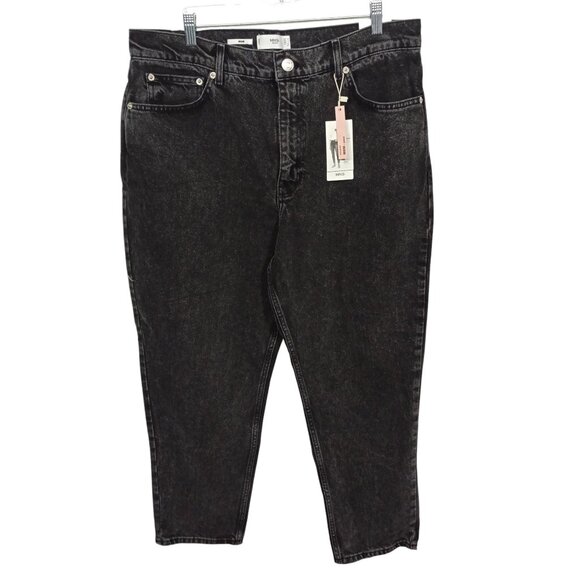 Mango Black High Rise Women Jeans - Picture 1 of 9